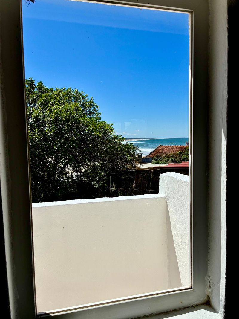 Vista al mar desde el bungalow