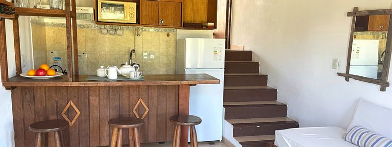 Cocina comedor del bungalow de un dormitorio